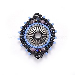 Liens de perles de rocaille japonaises miyuki & toho&nbsp;SEED-A029-DA09