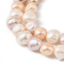 Brins de perles de culture d'eau douce naturelles&nbsp;PEAR-P064-19I-02B