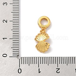 925 europäischer Anhänger mit Pavé-Fassung und klarem Zirkonia aus Sterlingsilber&nbsp;STER-G049-02G