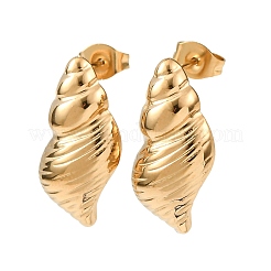 Ohrstecker aus 304 Edelstahl für Damen&nbsp;EJEW-F410-02G