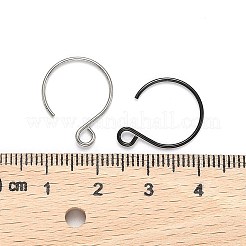 Ganci per orecchini in acciaio inossidabile 304 placcati ioni (ip)&nbsp;STAS-L216-02B