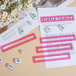 Mahjong-Linienerkennungstafeln aus Acryl&nbsp;AJEW-WH0481-281