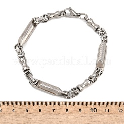Bracelets à maillons en acier inoxydable 201 pour femmes&nbsp;BJEW-B143-15P