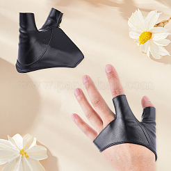 Guanti in pelle PU con un dito&nbsp;AJEW-WH20195-25