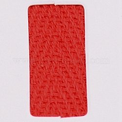 Baumwoll-Twill-Klebeband, Fischgrätenbänder, zum Nähen von Fahrzeugen, rot, 1 Zoll (25 mm)