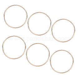 Asas de monedero de hierro con anillo redondo / circular, para hacer bolsas, hacer monedero, reemplazo de la manija, dorado, 11.15x0.5 cm, diámetro interior: 10.15 cm