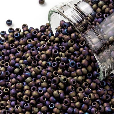 11'0 Matt Purple Colour Glass Seed Beads - (10 grams) - Australia Online  Beads