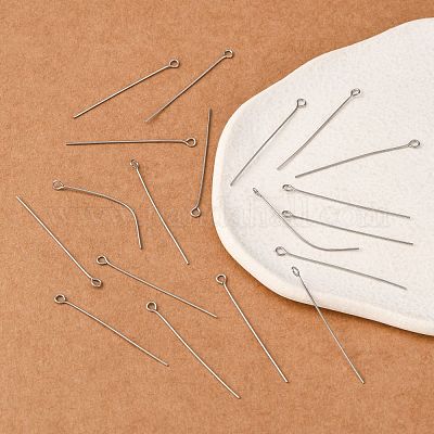 Wholesale Stainless Steel Eye Pin Jewelry Findings 