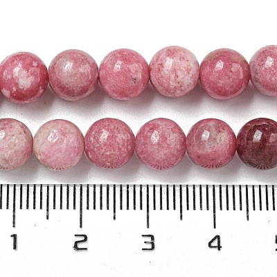 Natur Rhodonit Perlen Stränge&nbsp;G-P544-A02-02-1