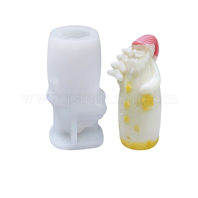 3D Christmas Silicone Candle Mold DIY Aromatherapy Candle Mould