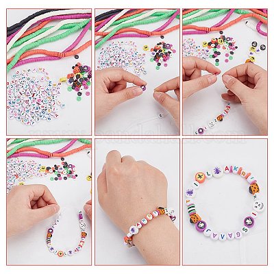 SUPERFINDINGS Kit De Fabrication De Bijoux Comprenant 10