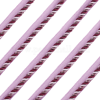 Wholesale FINGERINSPIRE 13.7 Yards Twisted Lip Cord Trim Purple Twisted  Cord Trim Ribbon 16mm Polyester Sewing Luxury Trim Embellishment Handmade Cord  Trim for Home Decor Upholstery Curtain Tieback and More 