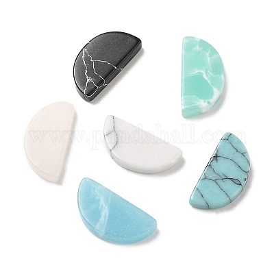 Cabochons di vetro&nbsp;GLAA-B012-49-1