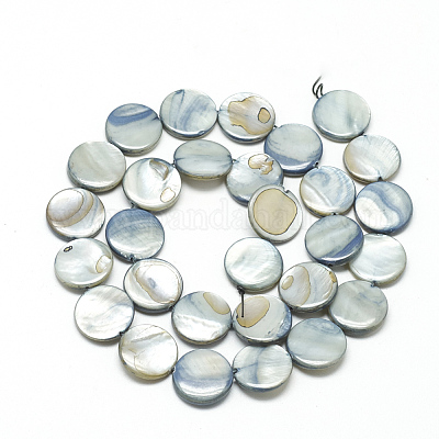 Natürlichen Muschelperlen Stränge&nbsp;PBB251Y-3-1
