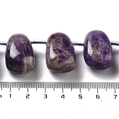 Natürlichen Amethyst Perlen Stränge&nbsp;G-P528-E06-01-1
