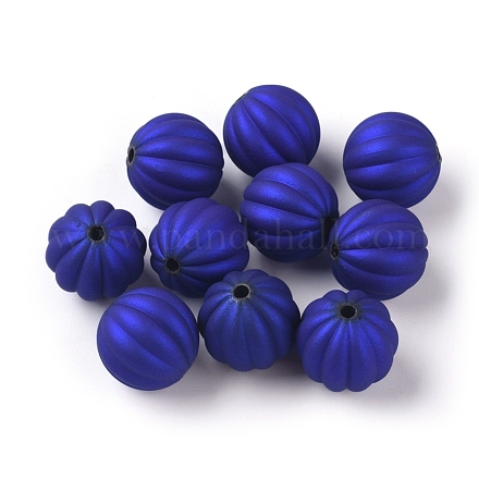 Perles acryliques de style caoutchouté X-MACR-Q202-X06-1