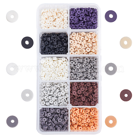 PANDAHALL ELITE Eco-Friendly Handmade Polymer Clay Beads CLAY-PH0001-31B-01-1