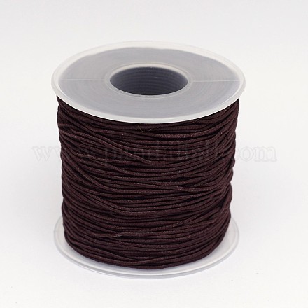 Cuerda elástica redonda envuelta por hilo de nylon EC-K001-1mm-04-1