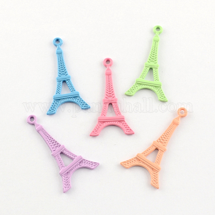 Lovely Eiffel Tower Pendants for Necklace Making PALLOY-719-M1-LF-1