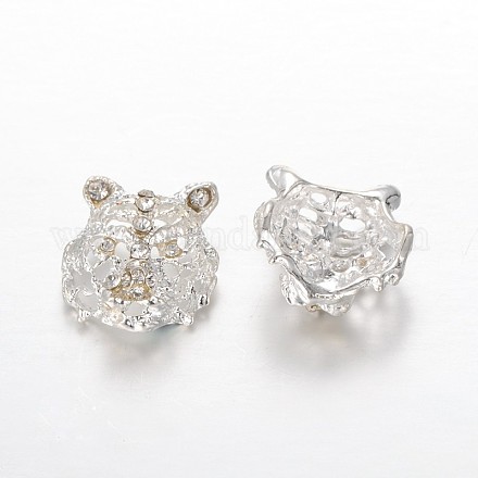Alloy Crystal Rhinestone Beads RB-J450-01S-1
