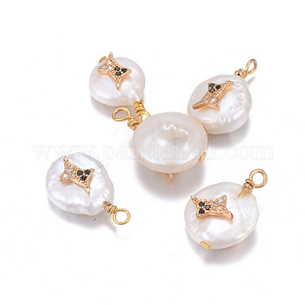 Natural Cultured Freshwater Pearl Pendants PEAR-L027-42A-1