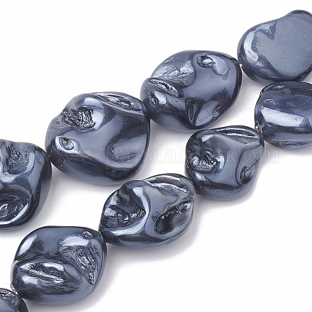 Chapelets de perles de coquille X-BSHE-Q031-15A-1