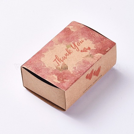Scatola di cassetto di carta pieghevole portatile creativa CON-D0001-04A-1