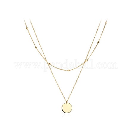 Brass Pendant Necklaces NJEW-BB65437-a-1