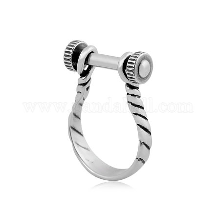 316 componenti anello in acciaio inox X-STAS-I066-06-19mm-06-1