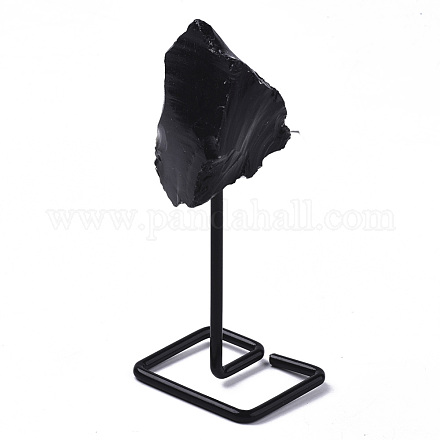 Natürliche Obsidian-Display-Dekorationen G-N0236-040A-01-1