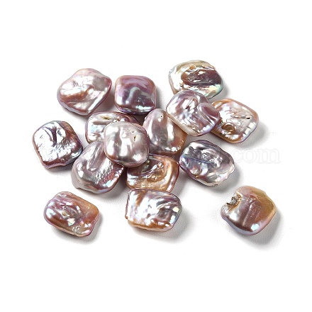 Natürliche Keshi-Perlen PEAR-E020-46-1