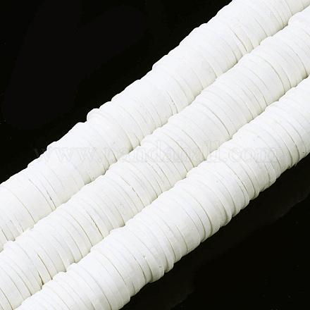 Perles d'argile polymère faites à la main rondes plates CLAY-R067-12mm-17-1