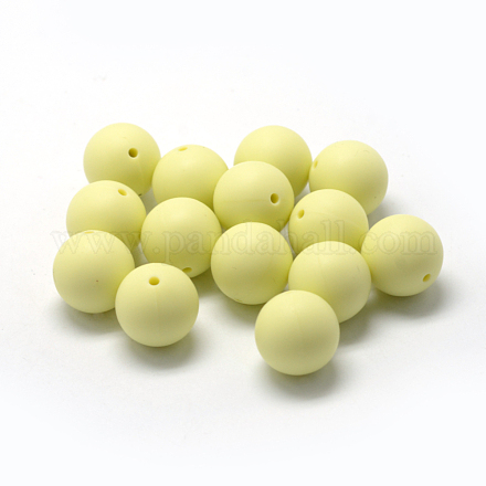 Perles de silicone écologiques de qualité alimentaire SIL-R008A-33-1
