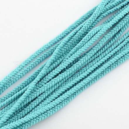 Nylon trenzada hecha a mano cuerdas elásticas EC-R002-09-1