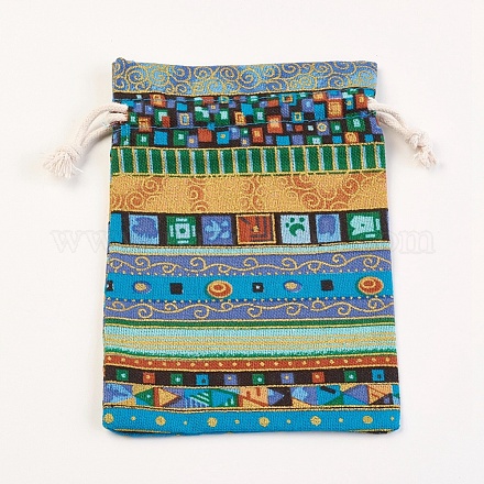 Cotton and Linen Cloth Packing Pouches ABAG-WH0017-06D-1