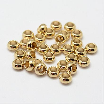 Brass Beads KK-P095-05-B-1