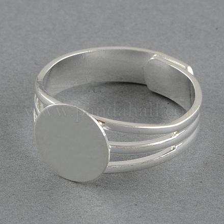 Base de anillo de latón almohadilla ajustable MAK-S023-10mm-JP006S-1
