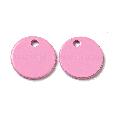 Spray Painted 201 Stainless Steel Charms STAS-G304-21C-1