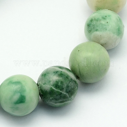 Natur Qinghai Jade Perlen Stränge G-S141-04-1