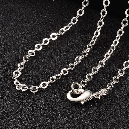 Brass Cable Chains Necklaces NJEW-JN01468-04-1