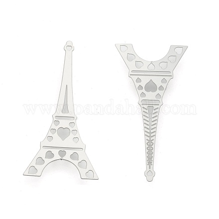 Eiffel Tower 202 подвески из нержавеющей стали X-STAS-Q170-33x16mm-1