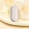 304 Stainless Steel Wide Open Cuff Rings for Unisex, Oval, Stainless Steel Color, 31mm, Adjustable