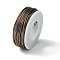 Round Aluminum Wire, Sienna, 18 Gauge, 1mm, about 23m/roll