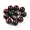 Resin Beads, Round, Two Tone, Dark Slate Blue, 12mm, Hole: 2mm