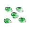 Glass Beads, Mushroom, Lime Green, 14.5x17x12mm, Hole: 1.2mm