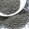 MIYUKI Delica Beads, Cylinder, Japanese Seed Beads, 11/0, (DB0652) Dyed Opaque Gray, 1.3x1.6mm, Hole: 0.8mm, about 2000pcs/10g