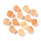 Transparent Acrylic Beads, Square, Sandy Brown, 7x6.5x6mm, Hole: 1.5mm, about 1900pcs/500g