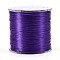 Flat Elastic Crystal String, Elastic Beading Thread, for Stretch Bracelet Making, Indigo, 0.5mm, about 328.08 yards(300m)/roll