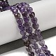 Natürlichen Amethyst Perlen Stränge&nbsp;G-P544-E07-01-2
