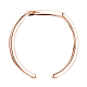TINYSAND? Rose Gold Triangle Adjustable Cuff Rings TS-R295-RG-3